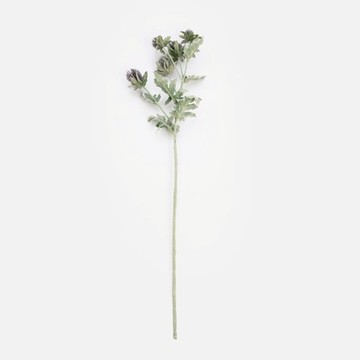 查莉擬真花插刺芹 71cm紫