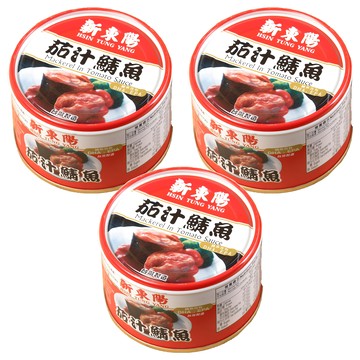 新東陽 茄汁鯖魚 含DHA EPA 台灣製造  230g  3罐