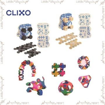 【LMW親子選品】🌿美國 Clixo - 創樂多磁力片 / 多款可選🌿 設計家 入門款 基本款 歡樂組 派對組