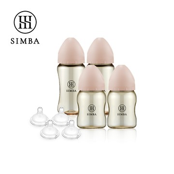 Simba 小獅王辛巴 - 蘊蜜鉑金PPSU新生旗艦組-栗粉