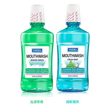 lucky super soft無氟漱口水16.9oz/500ml