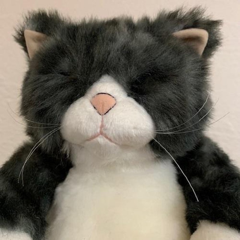 カドリー 仔ねこ ぬいぐるみ ちびソメ（Chibisome） 灰トラ【ソメゴロー／Cuddly／カドリーぬいぐるみ／カドリーヌイグルミ／高級ぬいぐるみ／日本製】  | LINEブランドカタログ