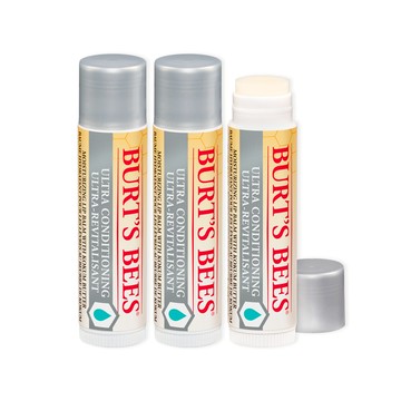 7折｜Burt’s Bees 超保濕綠洲潤唇膏 4.25g 3入