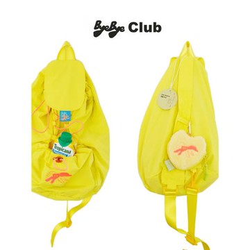 Byebyeclub官方2024原創兩包組合春夏戶外單雙肩包+蜘蛛掛件包