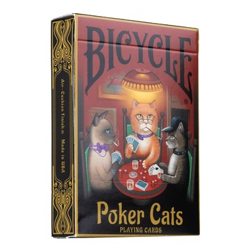 【USPCC 撲克】Bicycle Poker Cats