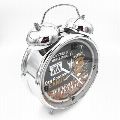 ミスターピーナッツ グッズ アラームクロック ネオンライト付き Mr