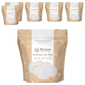 Roaze 柔仕 多功能乾濕兩用巾 纖柔款  6個  80張  135g
