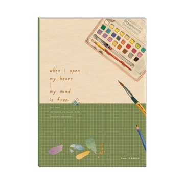 16K 方格定頁筆記本