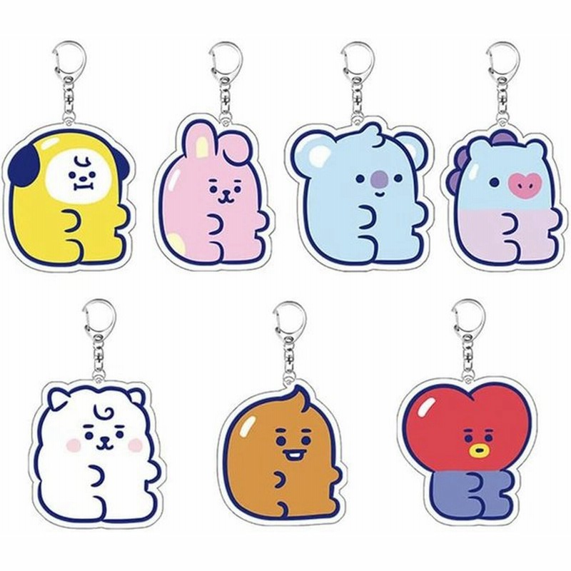 Bts 防弾少年団 キーホルダー 人気韓流 芸能人グッズ キーチェーン キャラクター アクリルキーリング アクセサリー キャラクター かわいい ギフ 通販 Lineポイント最大get Lineショッピング