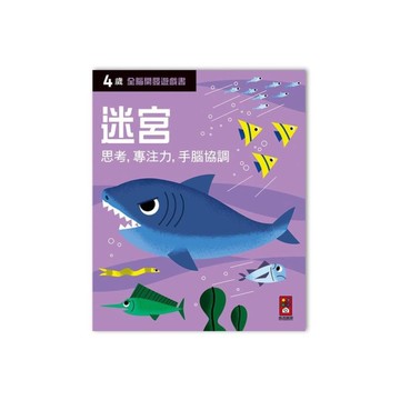四歲迷宮(全腦開發遊戲書)