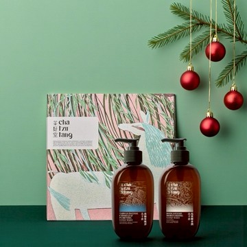 [快速出貨]【茶籽堂】柔情呵護雙手👏胭脂馬版畫｜手部潔淨雙入禮盒 附禮袋