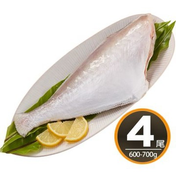 【華得水產】新鮮三去剝皮魚4尾組(600-700g/尾)