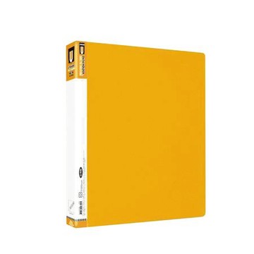 珠友Chuyu PP三孔圓型夾/A4/CH-06021B/黃