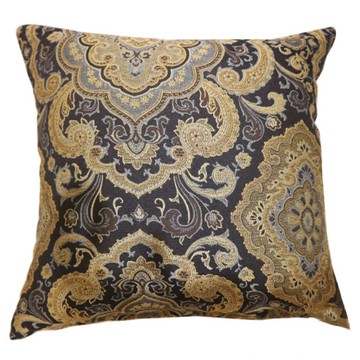 J&N 古典華麗抱枕 Set 2個 100%聚酯纖維  45x 45cm  藍色