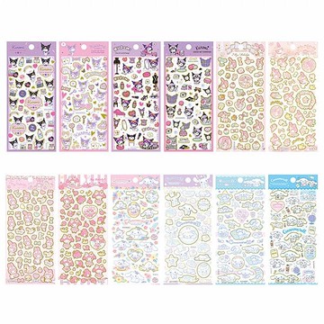 SANRIO 三麗鷗 萬用燙金手帳貼(1入) 款式可選【小三美日】 DS016172