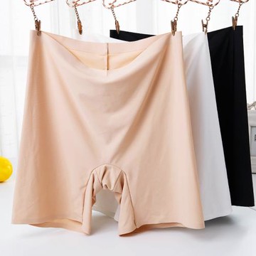 芬汀冰絲無痕200斤女胖mm安全褲