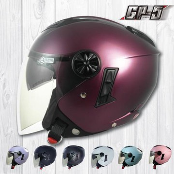 [GP-5]235 素色 3/4罩(安全帽/機車/內襯/鏡片/半罩/開放式安全帽/全可拆/內藏墨鏡/GOGORO)