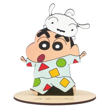 【震撼精品百貨】蠟筆小新_Crayon Shin-chan~蠟筆小新 木製備忘錄夾子-睡衣*97663