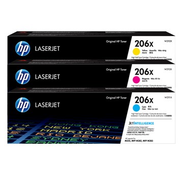 HP W2111X+W2112X+W2113X/206X 原廠碳粉匣 適用M283fdw/M255dw/M282