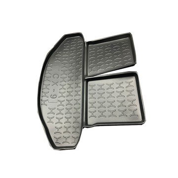 MAZDA e系列汽車用品【馬自達 MAZDA 2017年2月 CX9 7人 三片式 】後行李廂墊 尾廂墊 汽車防水托盤 後廂墊