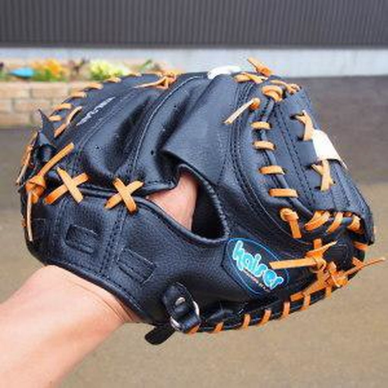 グローブ 野球 用品 カイザー 軟式 キャッチャー ミット