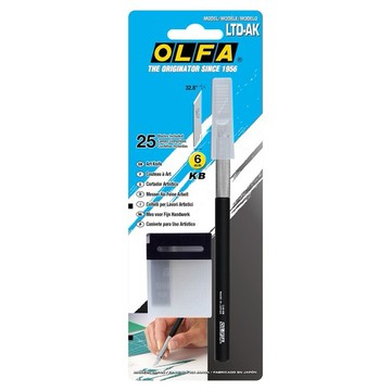 【阿翔小舖】『OLFA』極致系列 LTD-AK專家用筆刀 附贈25片刀片 美工 美勞 DIY