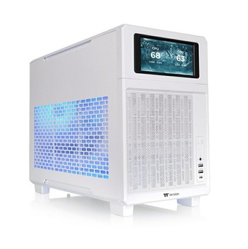 Thermaltake 曜越 TR200 Micro-ATX機殼 黑色/白色