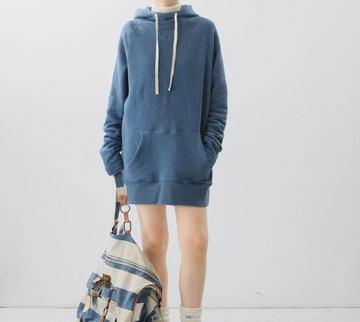 【校園休閒】美式復古/毛圈連帽衛衣