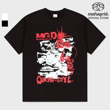 [MAHAGRID] 碰撞t恤CRASH TEE