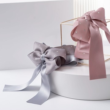 點點星光貼鑽香蕉夾(二色)-G20133