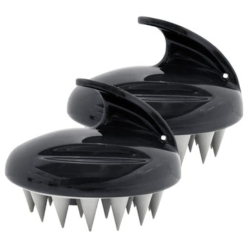 UdiLife 優的生活大師 TPE 指壓按摩洗髮梳  顏色隨機  2個