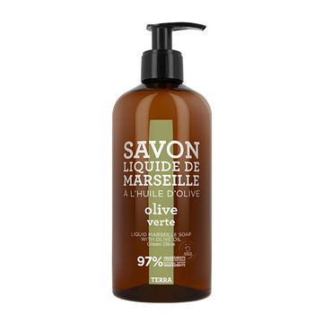 C.D.P 愛在普羅旺斯 大地系列 TERRA 馬賽液態皂 綠橄欖 500ml 溫和潔淨 保濕  1瓶