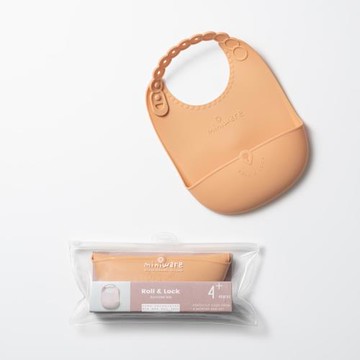miniware 矽膠圍兜單入組
