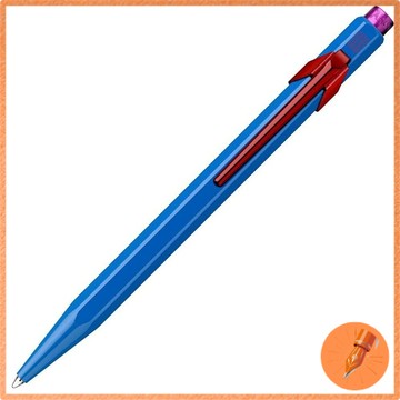 CARAN D'ACHE 卡蘭達什 原子筆 油性 849 克萊姆 你的風格 版2 鈷藍色 NF0849-534 限量 正