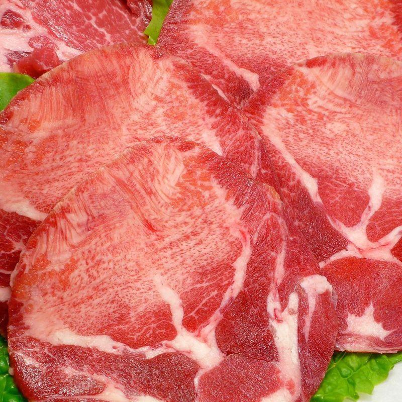 牛タン スライス 焼肉用 500g 冷凍 約2mm薄切り