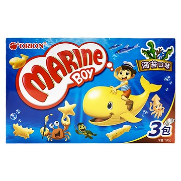 ORION 好麗友 好多魚餅乾 海苔口味  90g  1盒
