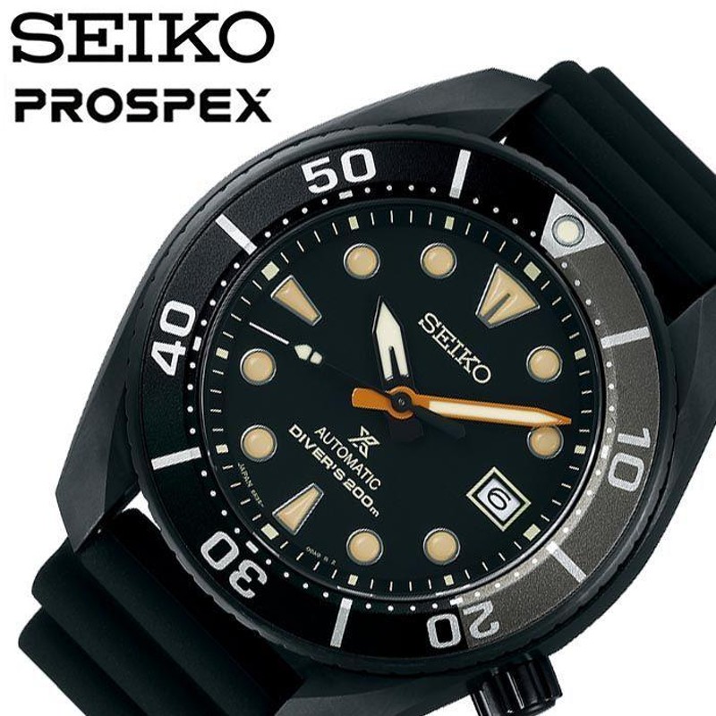 セイコー プロスペックス ダイバースキューバ ザ・ブラック 時計 SEIKO PROSPEX Diver Scuba The Black 腕時計  メンズ ブラック SBDC095 人気 | LINEショッピング