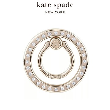 【kate spade】MagSafe手機支架磁吸指環 晶鑽
