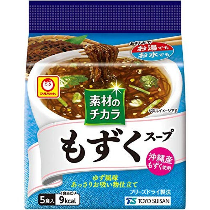 マルちゃん 沖縄産もずくスープ5P×6袋