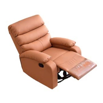 【obis】HUGH貓抓皮電動旋轉搖椅(單人沙發 電動沙發)咖啡