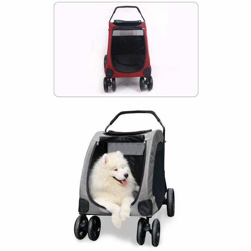 DODOPET 大型犬・多頭飼い用ペットカート ペットバギー - 犬用品