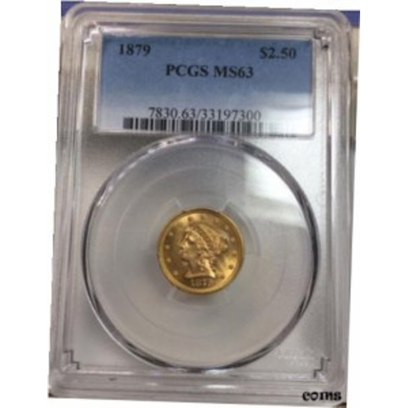 アンティークコイン NGC PCGS G 2.5 Dollars Liberty-Head Quarter