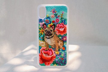 **特訂作品**繡線、人像/繡線、心愛寵物圖片