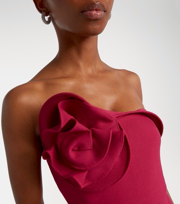 Roland Mouret One-shoulder crêpe maxi dress