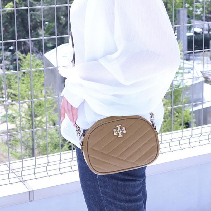 取寄) トリーバーチ キラ フラップ Burch シェブロン Bag Kira