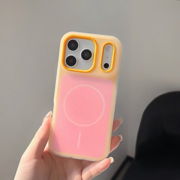 雙色二合一 撞色膚感 適用 iPhone 17Pro Max  16Pro 15 14 12Promax保護殼 手機殼