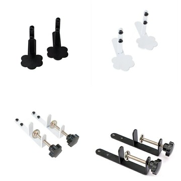 優樂悅~洞洞板支架 金屬黑色含螺絲