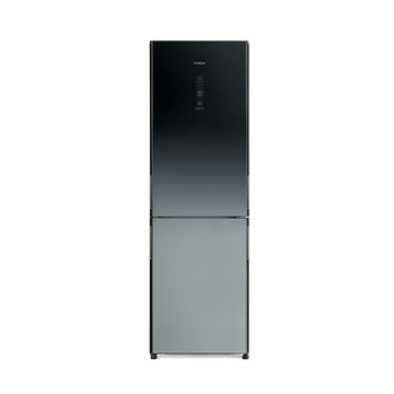 【HITACHI 日立】313L 變頻左開雙門冰箱 琉璃黑｜含基本安裝【三井3C】