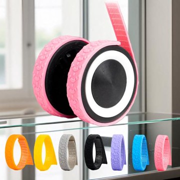 新款加厚行李箱輪子保護套萬向輪修復粘貼套拉桿箱替換靜音硅膠圈