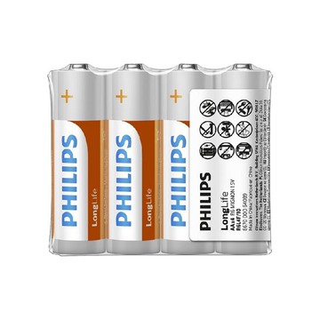 【苗栗現貨&含發票】 電池 乾電池 飛利浦 碳鋅電池 PHILIPS 三號電池 四號電池 3號(AA) 4號(AAA)